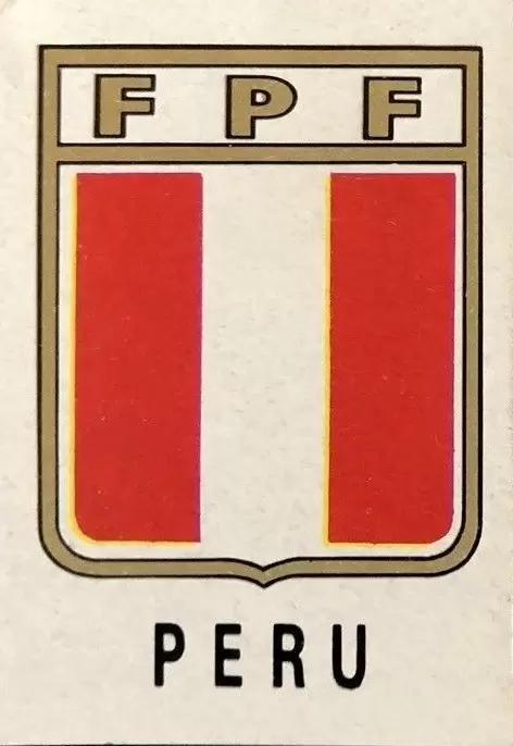 Mexico 70 World Cup - Emblem - Peru