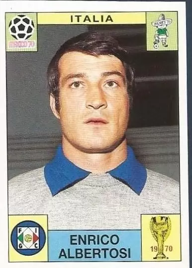 Mexico 70 World Cup - Enrico Albertosi - Italia