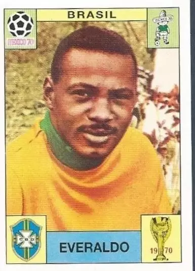 Mexico 70 World Cup - Everaldo - Brasil