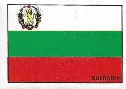 Mexico 70 World Cup - Flag - Bulgaria
