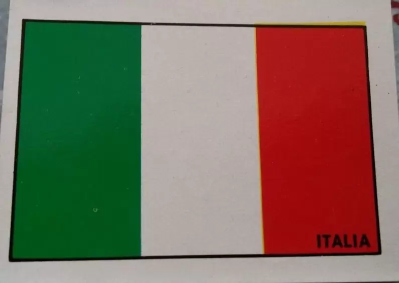 Mexico 70 World Cup - Flag - Italia