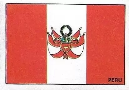 Mexico 70 World Cup - Flag - Peru
