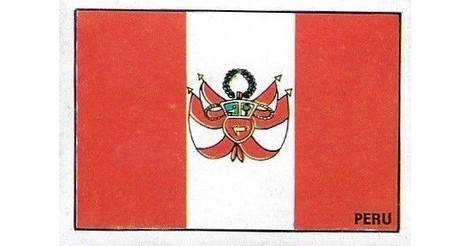 Flag - Peru - Mexico 70 World Cup sticker 244