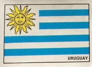 Mexico 70 World Cup - Flag - Uruguay