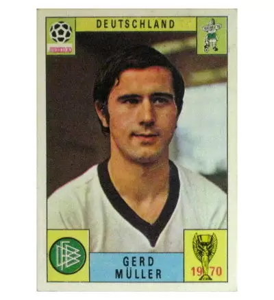Mexico 70 World Cup - Gerd Muller - Deutschland