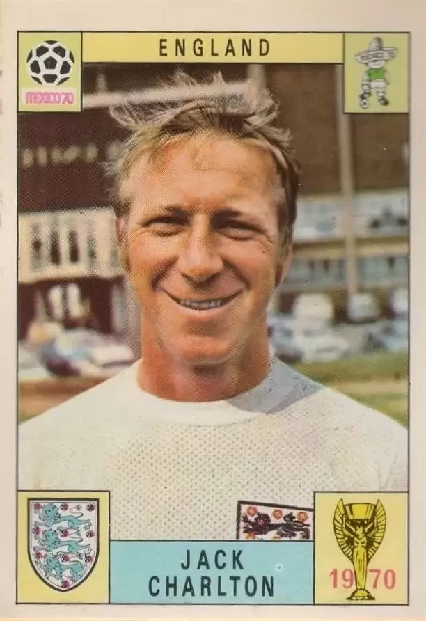 Mexico 70 World Cup - Jack Charlton - England