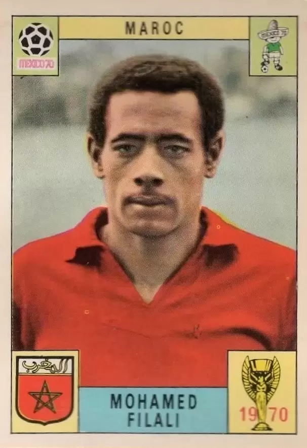 Mexico 70 World Cup - Mohamed Filali - Maroc
