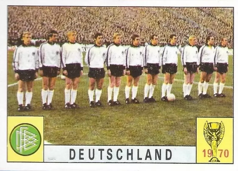 Mexico 70 World Cup - Team - Deutschland