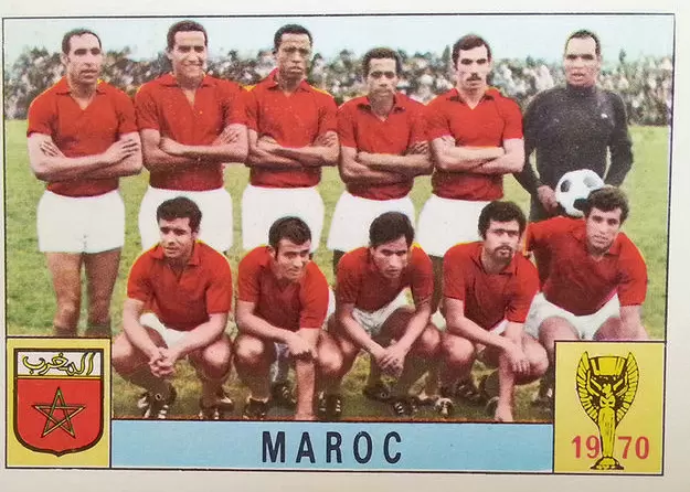Mexico 70 World Cup - Team - Maroc