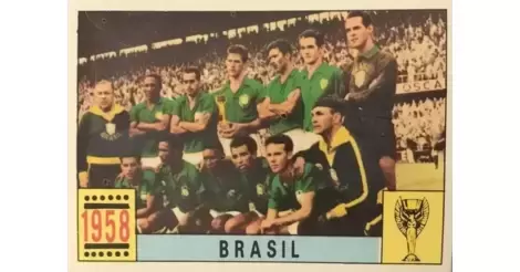 1958 BRAZIL WORLD CUP POSTER