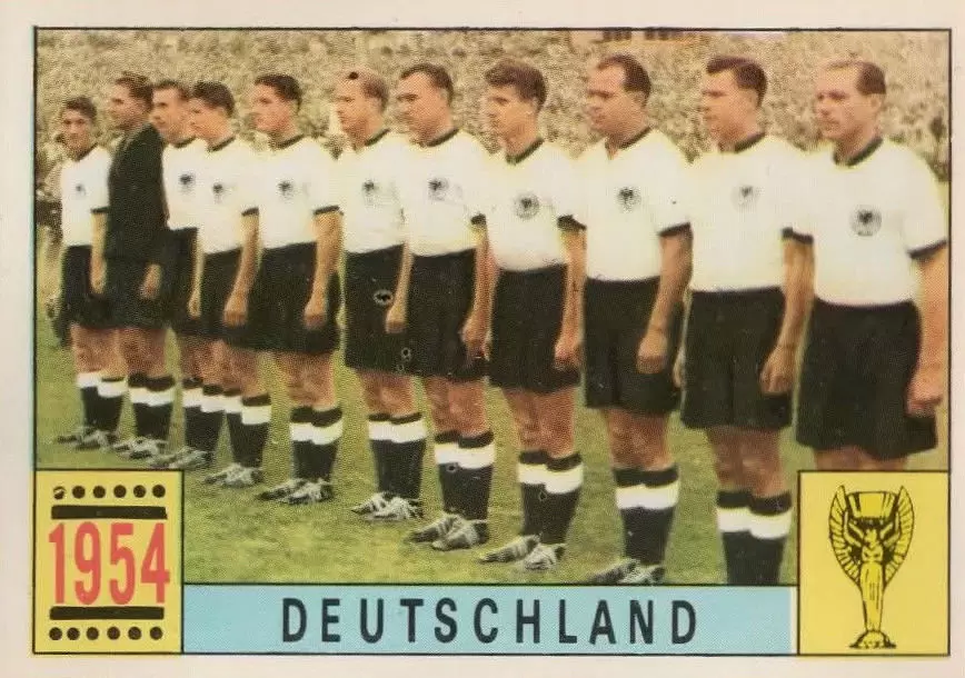 Mexico 70 World Cup - Winners - Germany - Deutschland 1954