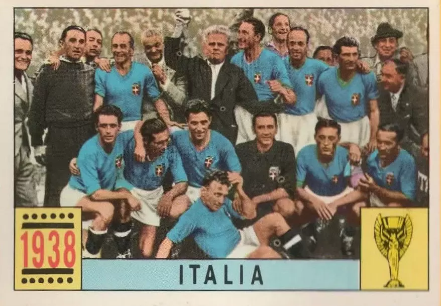Mexico 70 World Cup - Winners - Italy - Italia 1938