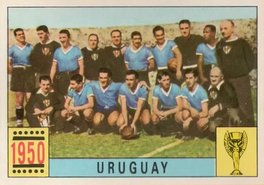 Mexico 70 World Cup - Winners - Uruguay - Uruguay 1950