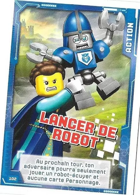 Cartes LEGO Nexo Knights - Carte n°102