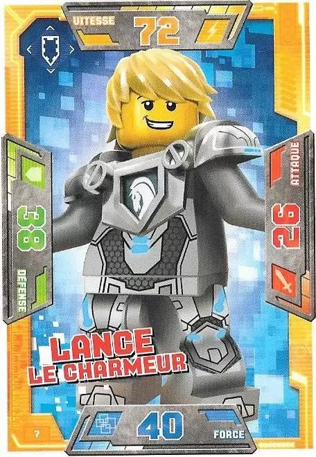 Cartes LEGO Nexo Knights - Carte n°7