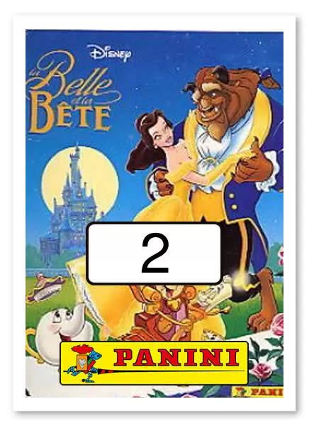 The Beauty and the Beast (1992) - Sticker n°2