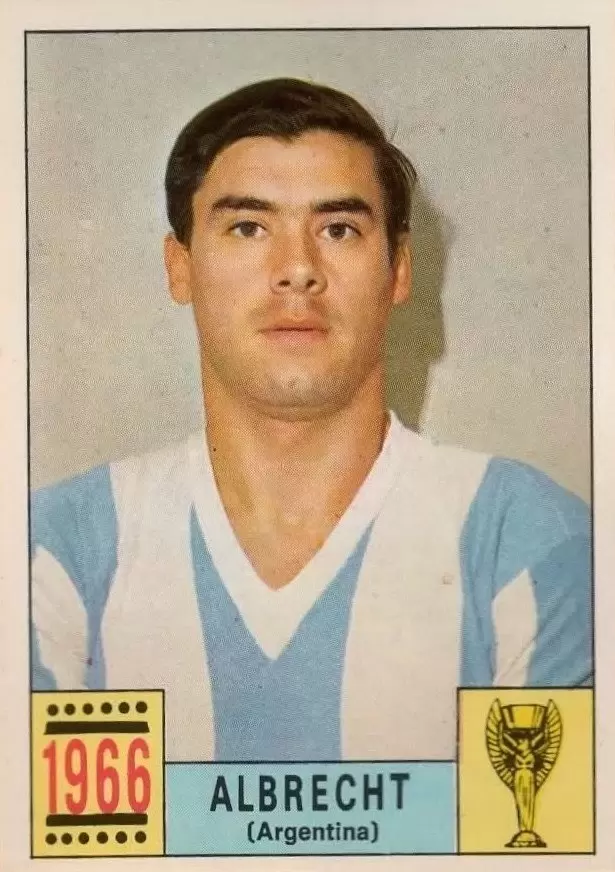 Mexico 70 World Cup - Albrecht (Argentina) - England 1966
