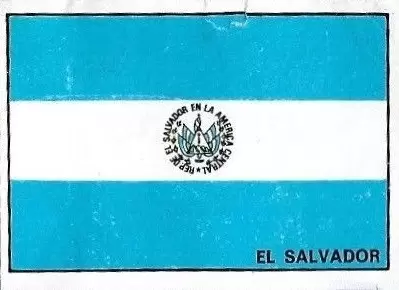 Mexico 70 World Cup - Flag - El Salvador