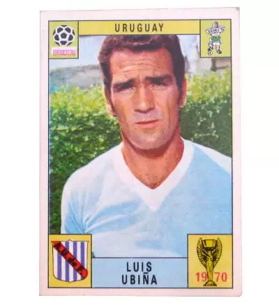 Mexico 70 World Cup - Luis Ubina - Uruguay