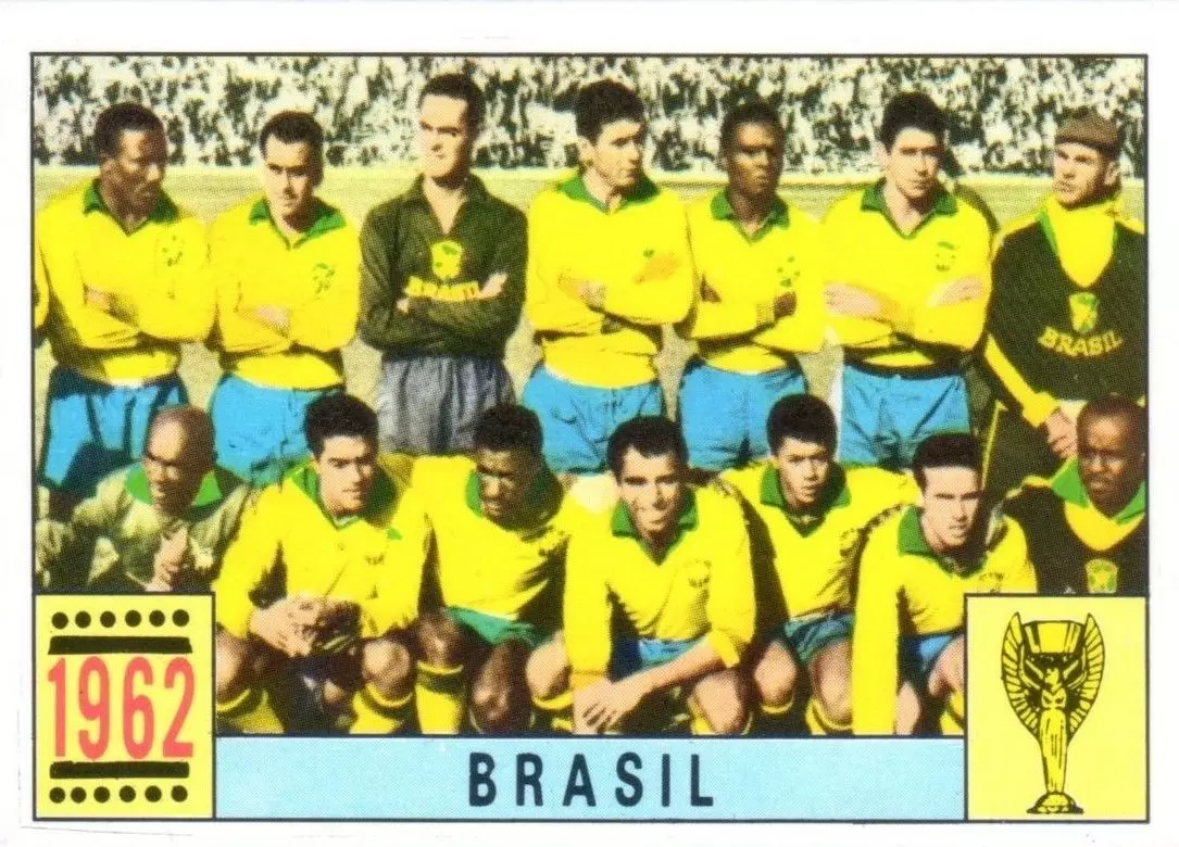 Mexico 70 World Cup - Winners - Brazil 1962
