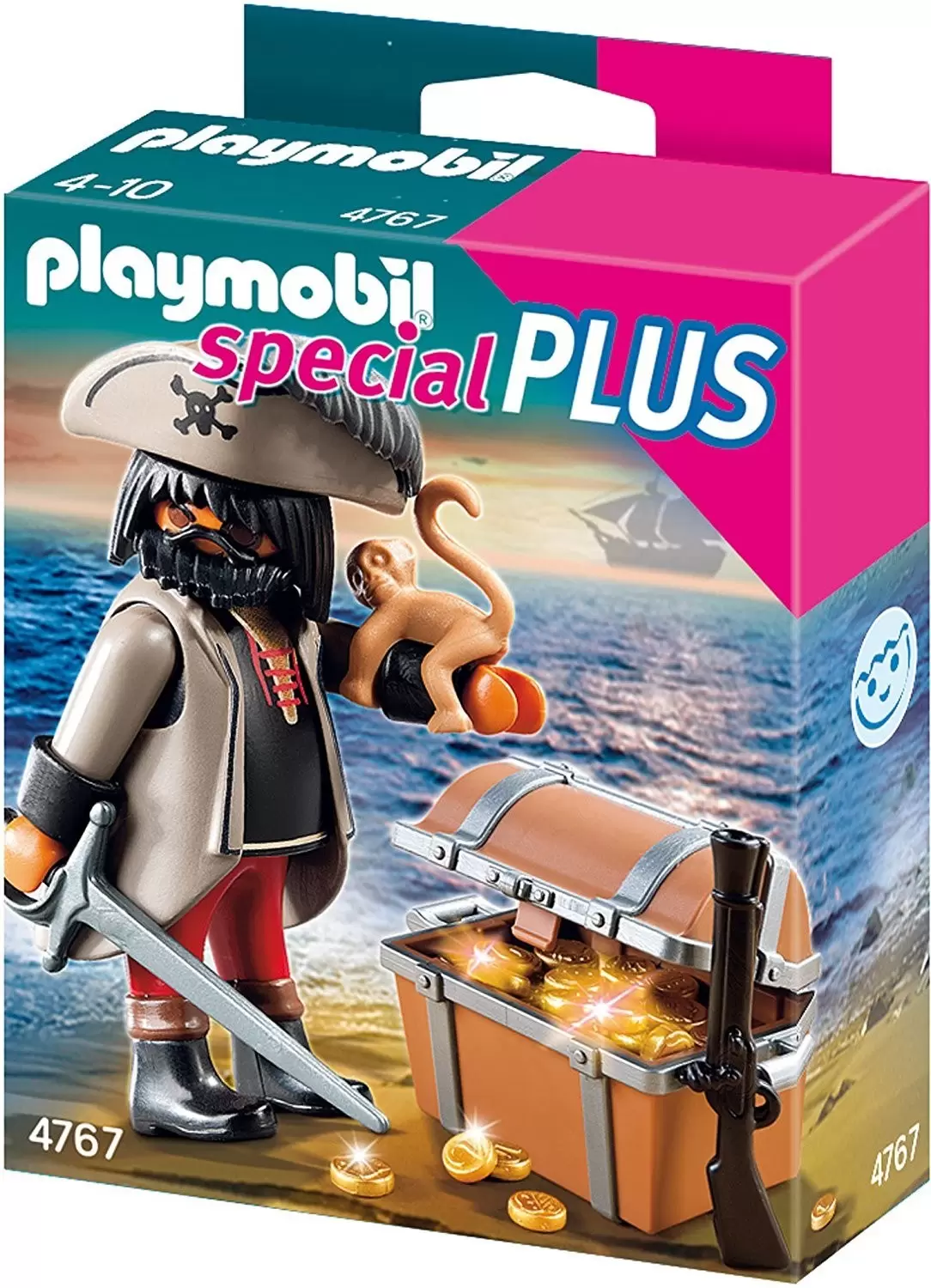 Playmobil SpecialPlus - Pirate avec coffre au trésor