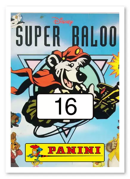 Super Baloo 1993 - Sticker n°16