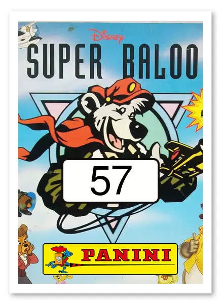 Super Baloo 1993 - Sticker n°57