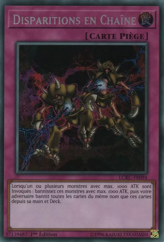 Collection Légendaire Kaiba Mega Pack LCKC - Disparitions en Chaîne