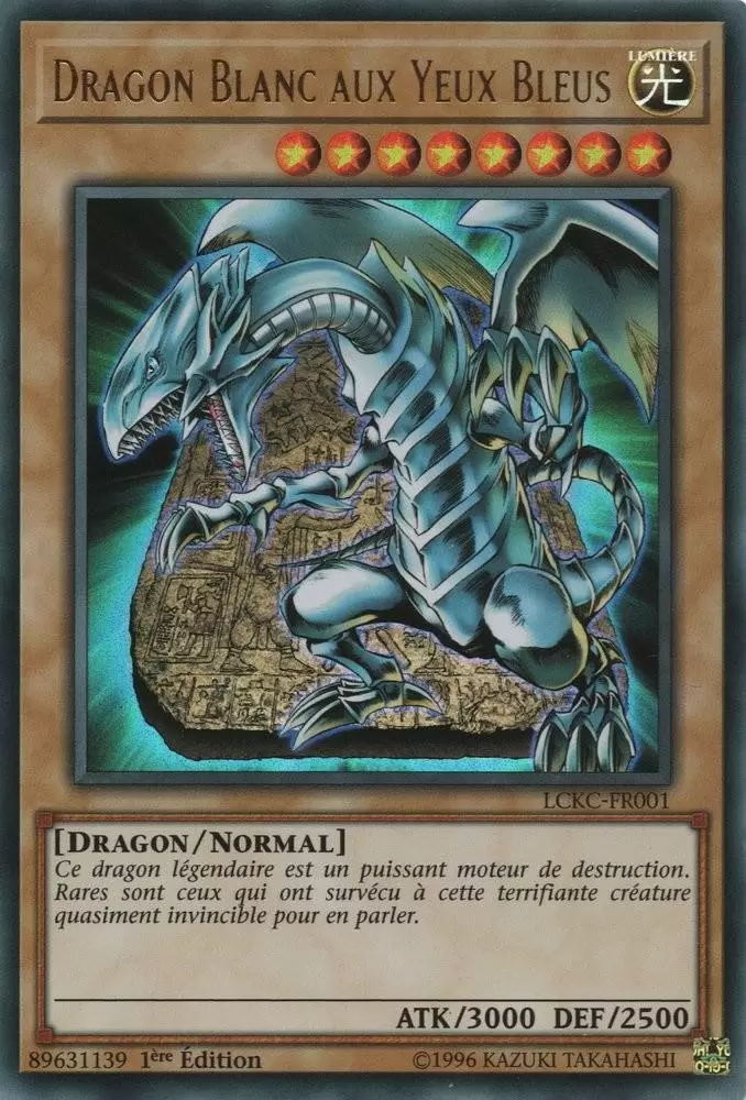 Collection Légendaire Kaiba Mega Pack LCKC - Dragon Blanc aux Yeux Bleus