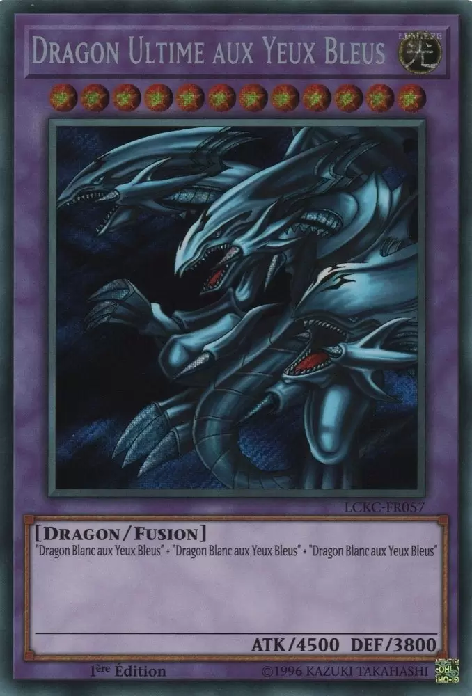 Collection Légendaire Kaiba Mega Pack LCKC - Dragon Ultime aux Yeux Bleus