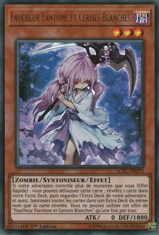 Collection Légendaire Kaiba Mega Pack LCKC - Faucheur Fantôme et Cerises Blanches