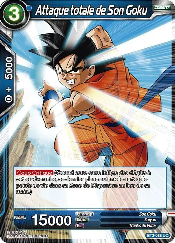 Union Force [BT2] - Attaque totale de Son Goku
