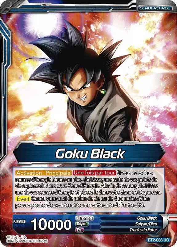 Union Force [BT2] - Goku Black // Goku Black, l\'avènement du désespoir
