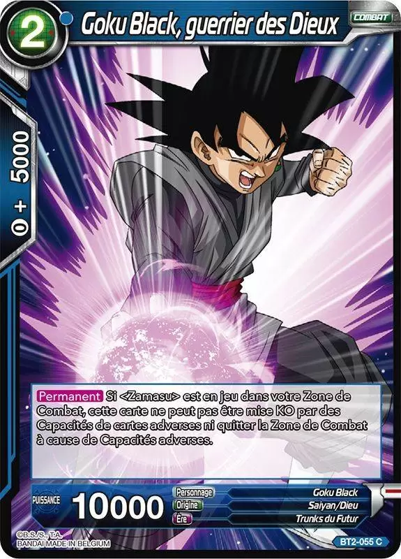 Union Force [BT2] - Goku Black, guerrier des Dieux