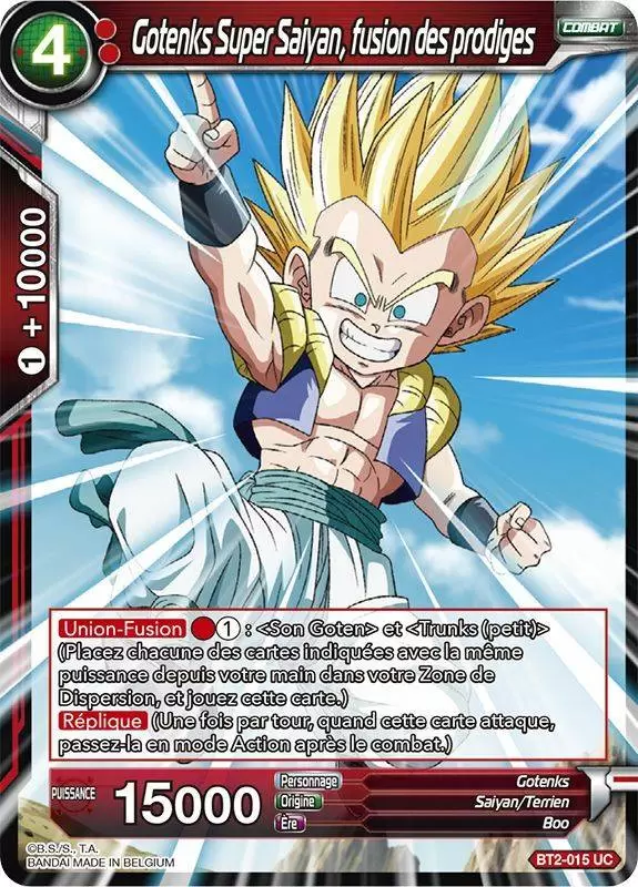 Union Force [BT2] - Gotenks Super Saiyan, fusion des prodiges