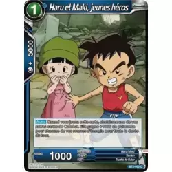 Haru et Maki, jeunes héros