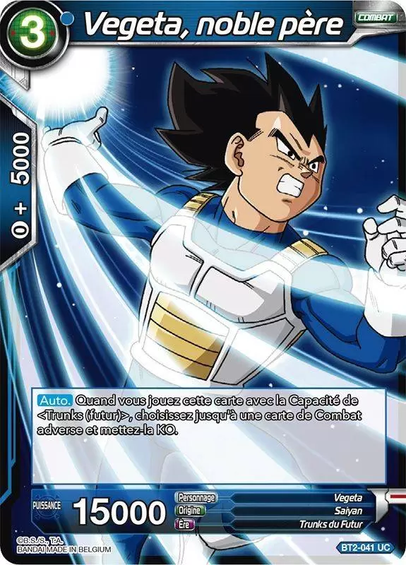 Union Force [BT2] - Vegeta, noble père