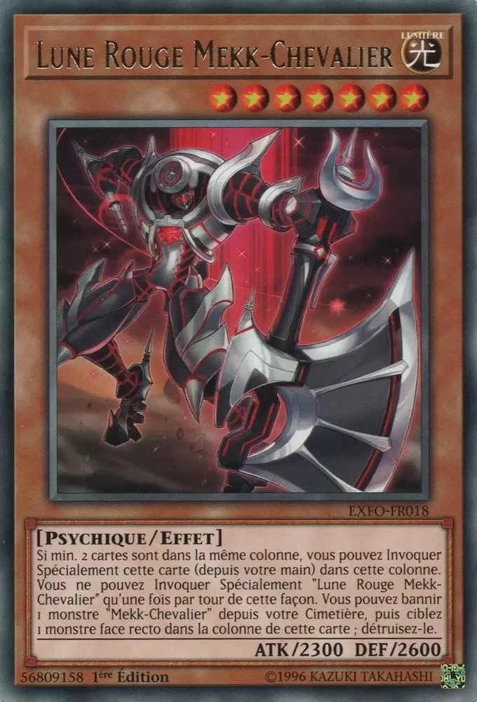 Force Extrême EXFO - Lune Rouge Mekk-Chevalier