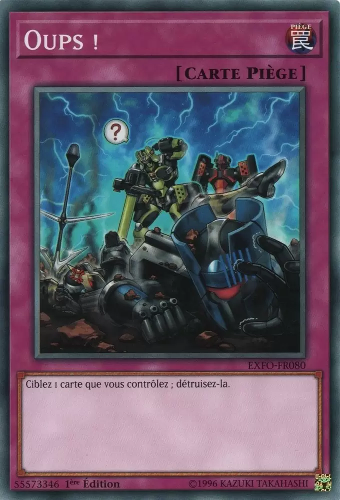 Force Extrême EXFO - Oups !