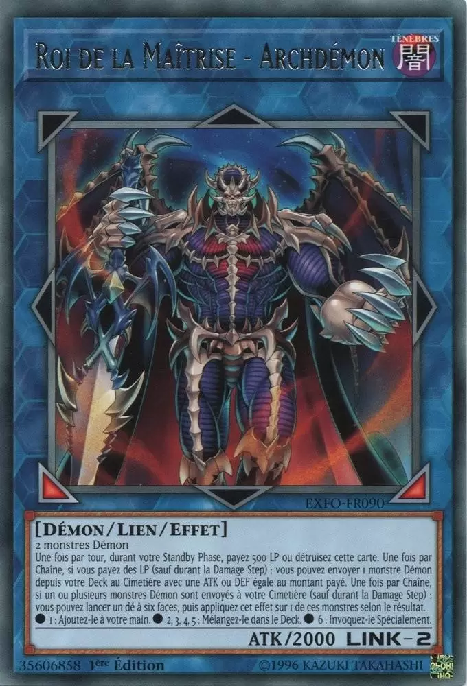 Force Extrême EXFO - Roi de la Maîtrise - Archdémon