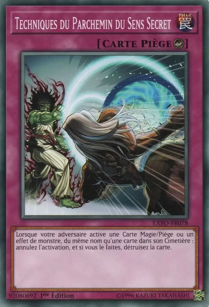 Force Extrême EXFO - Techniques du Parchemin du Sens Secret