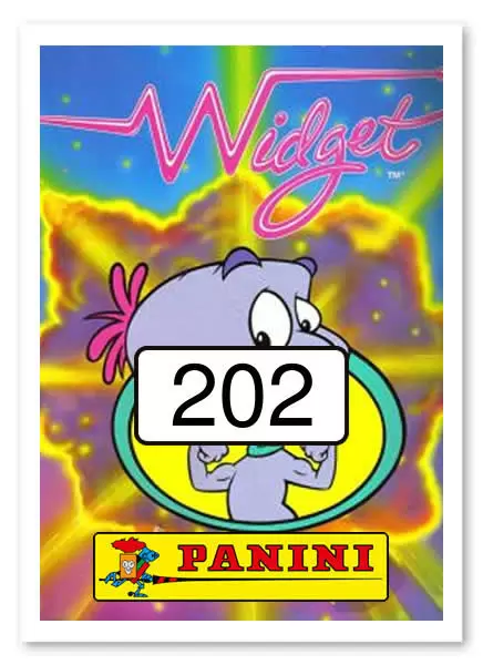 Widget (1992) - Sticker n°202
