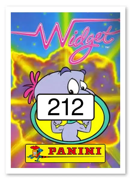 Widget (1992) - Sticker n°212