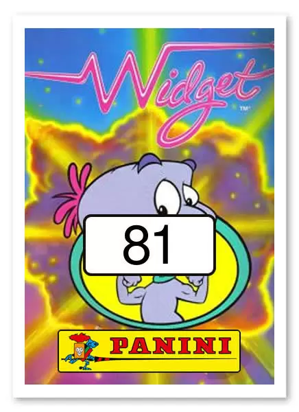 Widget (1992) - Sticker n°81