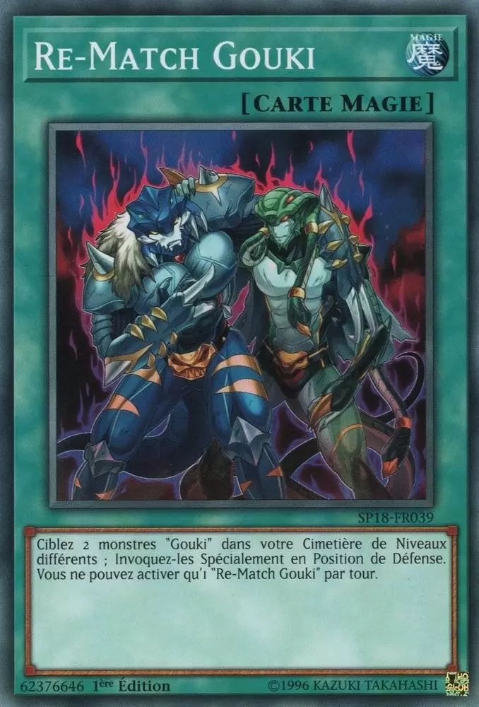 Battle Pack 5 : Pack Etoile VRAINS SP18 - Re-Match Gouki