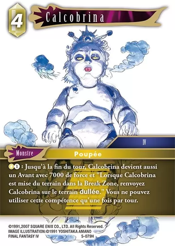 Cartes Final Fantasy : Opus 5 - Calcobrina