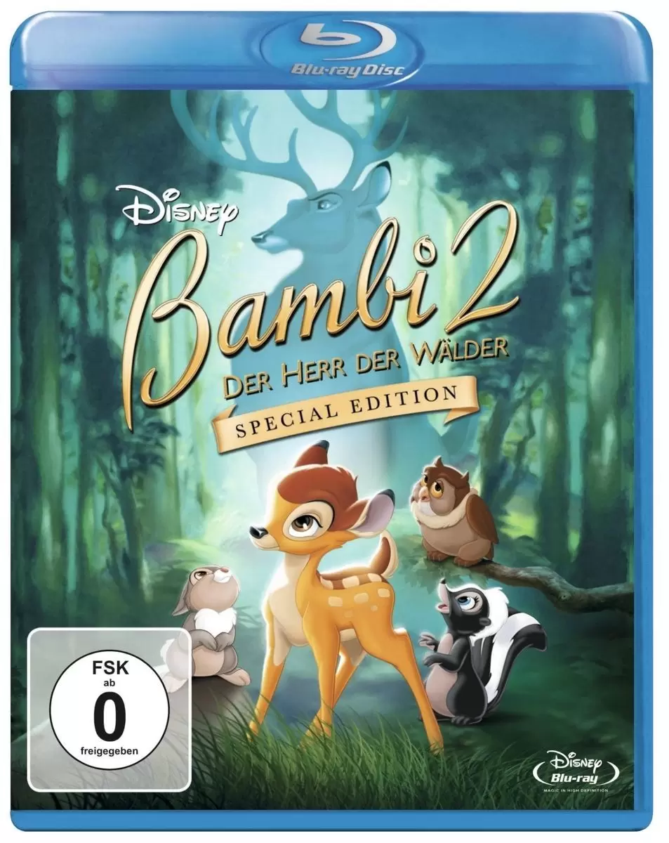 Les grands classiques de Disney en Blu-Ray - Bambi 2