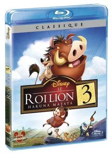 Les grands classiques de Disney en Blu-Ray - Le roi lion 3 - Hakuna Matata
