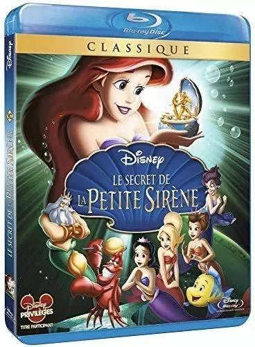 Les grands classiques de Disney en Blu-Ray - Le secret de la petite sirène