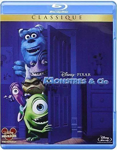 Les grands classiques de Disney en Blu-Ray - Monstres & Cie